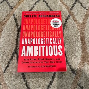 Unapologetically Ambitious book NWT - Shellye Archambeau